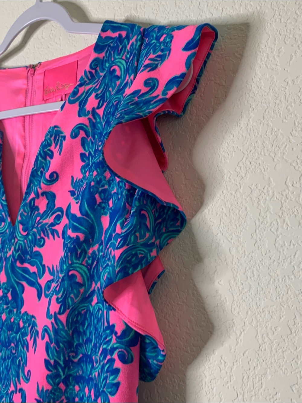 Lilly Pulitzer Astara Romper Dress Prosecco Pink 10 - Picture 5 of 12